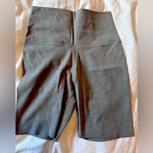 Nike yoga grey women’s compression shorts
